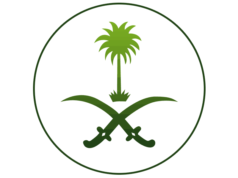 saudi arabia flag logo png isaudi info - تحميل شعار المملكة العربية السعودية Png نخلة وسيفين مفرغ خلفية شفافة للتصميم Logo of the Saudi